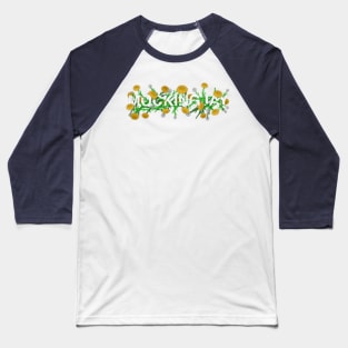 MJ Flowers Baseball T-Shirt